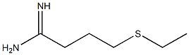 4-(ethylsulfanyl)butanimidamide Struktur