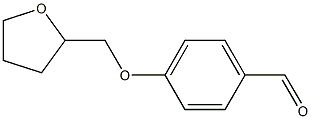 4-(oxolan-2-ylmethoxy)benzaldehyde Struktur