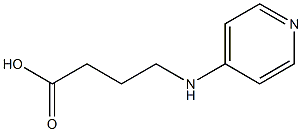 4-(pyridin-4-ylamino)butanoic acid Struktur