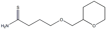 4-(tetrahydro-2H-pyran-2-ylmethoxy)butanethioamide Struktur