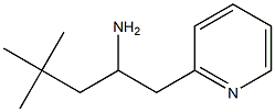 4,4-dimethyl-1-(pyridin-2-yl)pentan-2-amine Struktur