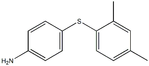 4-[(2,4-dimethylphenyl)sulfanyl]aniline Struktur