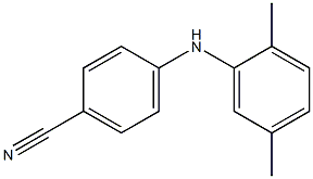 4-[(2,5-dimethylphenyl)amino]benzonitrile Struktur