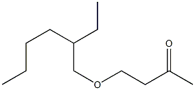 4-[(2-ethylhexyl)oxy]butan-2-one Struktur