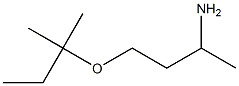 4-[(2-methylbutan-2-yl)oxy]butan-2-amine Struktur