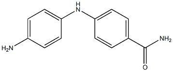 4-[(4-aminophenyl)amino]benzamide Struktur