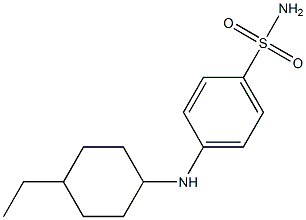 4-[(4-ethylcyclohexyl)amino]benzene-1-sulfonamide Struktur