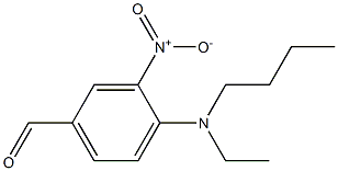 4-[butyl(ethyl)amino]-3-nitrobenzaldehyde Struktur