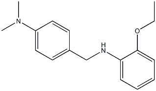 4-{[(2-ethoxyphenyl)amino]methyl}-N,N-dimethylaniline Struktur