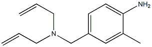 4-{[bis(prop-2-en-1-yl)amino]methyl}-2-methylaniline Struktur