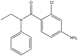 4-amino-2-chloro-N-ethyl-N-phenylbenzamide Struktur