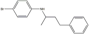 4-bromo-N-(4-phenylbutan-2-yl)aniline Struktur