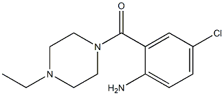 4-chloro-2-[(4-ethylpiperazin-1-yl)carbonyl]aniline Struktur