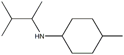 4-methyl-N-(3-methylbutan-2-yl)cyclohexan-1-amine Struktur