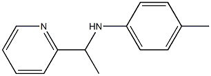 4-methyl-N-[1-(pyridin-2-yl)ethyl]aniline Struktur