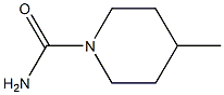 4-methylpiperidine-1-carboxamide Struktur