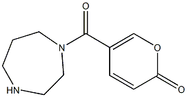 5-(1,4-diazepan-1-ylcarbonyl)-2H-pyran-2-one Struktur