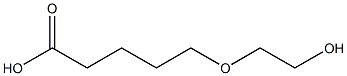 5-(2-hydroxyethoxy)pentanoic acid Struktur