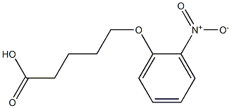 5-(2-nitrophenoxy)pentanoic acid Struktur