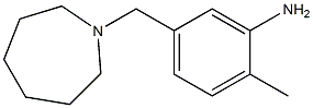 5-(azepan-1-ylmethyl)-2-methylaniline Struktur