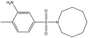 5-(azocane-1-sulfonyl)-2-methylaniline Struktur