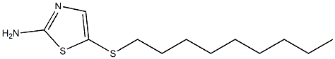 5-(nonylsulfanyl)-1,3-thiazol-2-amine Struktur