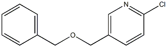 5-[(benzyloxy)methyl]-2-chloropyridine Struktur