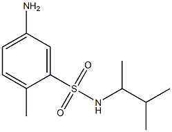 5-amino-2-methyl-N-(3-methylbutan-2-yl)benzene-1-sulfonamide Struktur