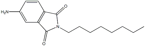 5-amino-2-octyl-2,3-dihydro-1H-isoindole-1,3-dione Struktur