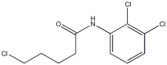 5-chloro-N-(2,3-dichlorophenyl)pentanamide Struktur