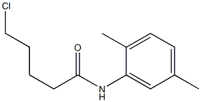 5-chloro-N-(2,5-dimethylphenyl)pentanamide Struktur