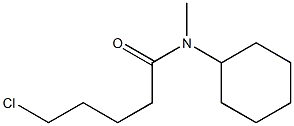 5-chloro-N-cyclohexyl-N-methylpentanamide Struktur