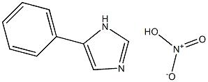 5-phenyl-1H-imidazole nitric acid Struktur