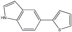 5-thien-2-yl-1H-indole Struktur