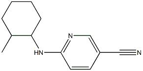 6-[(2-methylcyclohexyl)amino]nicotinonitrile Struktur