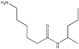 6-amino-N-(1-methylbutyl)hexanamide Struktur