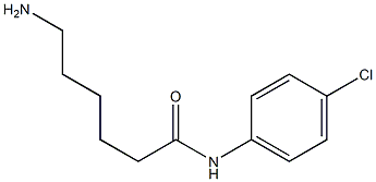 6-amino-N-(4-chlorophenyl)hexanamide Struktur