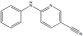 6-anilinonicotinonitrile Struktur