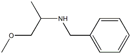 benzyl(1-methoxypropan-2-yl)amine Struktur