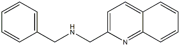 benzyl(quinolin-2-ylmethyl)amine Struktur