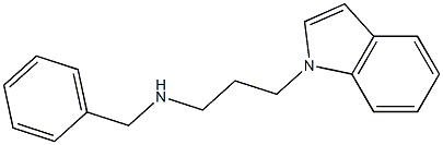 benzyl[3-(1H-indol-1-yl)propyl]amine Struktur