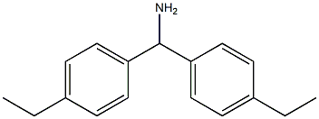 bis(4-ethylphenyl)methanamine Struktur