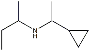 butan-2-yl(1-cyclopropylethyl)amine Struktur