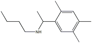 butyl[1-(2,4,5-trimethylphenyl)ethyl]amine Struktur