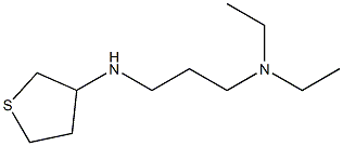 diethyl[3-(thiolan-3-ylamino)propyl]amine Struktur