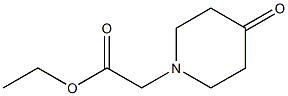 ethyl (4-oxopiperidin-1-yl)acetate Struktur