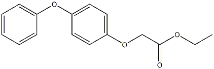 ethyl 2-(4-phenoxyphenoxy)acetate Struktur