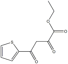 ethyl 2,4-dioxo-4-(thiophen-2-yl)butanoate Struktur