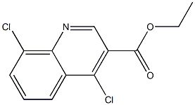 ethyl 4,8-dichloroquinoline-3-carboxylate Struktur