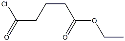 ethyl 5-chloro-5-oxopentanoate Struktur